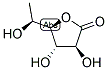 L-FUCONO-GAMMA-LACTONE Struktur