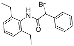N1-(2,6-DIETHYLPHENYL)-2-BROMO-2-PHENYLACETAMIDE Structure