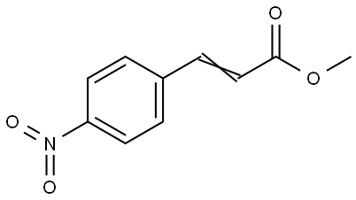 METHYL 4-NITROCINNAMATE Struktur