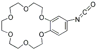 4'-ISOCYANATOBENZO-18-CROWN-6 Struktur