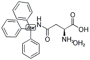 H-ASN(TRT)-OH H2O Struktur