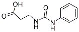 3-[(ANILINOCARBONYL)AMINO]PROPANOIC ACID Structure