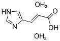 4-IMIDAZOLE ACRYLIC ACID DIHYDRATE Struktur