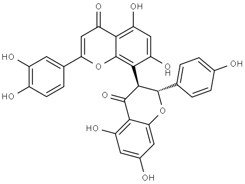 MORELLOFLAVONE Struktur