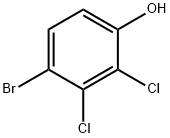 4-BROMO-2,3-DICHLOROPHENOL 結構式