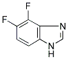 4,5-DIFLUOROBENZIMIDAZOLE Struktur