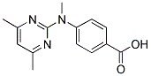 4-[(4,6-DIMETHYLPYRIMIDIN-2-YL)(METHYL)AMINO]BENZOIC ACID