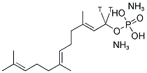 TRANS, TRANS FARNESYL MONOPHOSPHATE DIAMMONIUM SALT, [1-3H] Struktur