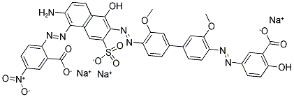 DIRECT BLACK 91 Structure