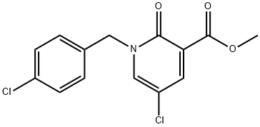 METHYL 5-CHLORO-1-(4-CHLOROBENZYL)-2-OXO-1,2-DIHYDRO-3-PYRIDINECARBOXYLATE|
