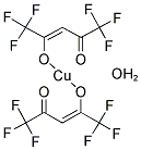 COPPER(II) HEXAFLUOROACETYLACETONATE HYDRATE Structure