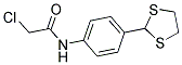 N1-[4-(1,3-DITHIOLAN-2-YL)PHENYL]-2-CHLOROACETAMIDE Structure
