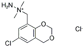 1-[(6-CHLORO-4H-1,3-BENZODIOXIN-8-YL)METHYL]-1,1-DIMETHYLHYDRAZINIUM CHLORIDE Structure