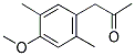 2,5-DIMETHYL-4-METHOXYPHENYLACETONE Structure