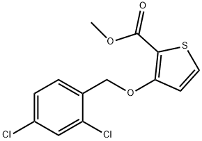 METHYL 3-[(2,4-DICHLOROBENZYL)OXY]-2-THIOPHENECARBOXYLATE price.
