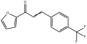 (E)-1-(2-FURYL)-3-[4-(TRIFLUOROMETHYL)PHENYL]PROP-2-EN-1-ONE Structure