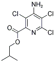 ISOBUTYL 4-AMINO-3,5,6-TRICHLOROPYRIDINE-2-CARBOXYLATE Structure