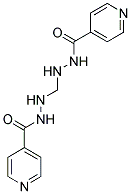 ISONICOTINIC ACID 2,2'-METHYLENEDIHYDRAZIDE Struktur