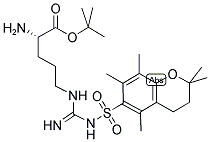 H-ARG(PMC)-OTBU Struktur