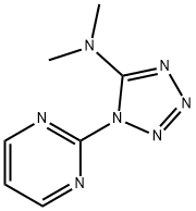 N,N-DIMETHYL-1-(2-PYRIMIDINYL)-1H-1,2,3,4-TETRAAZOL-5-AMINE Struktur