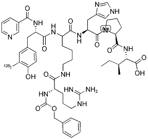 CGP 42112A, [125I]- Structure