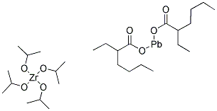 LEAD ZIRCONIUM ETHYLHEXANO-ISOPROPOXIDE Struktur