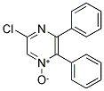 5-CHLORO-2,3-DIPHENYLPYRAZINE 1-OXIDE Struktur