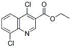 ETHYL 4,8-DICHLORO-3-QUINOLINECARBOXYLATE Struktur