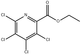 ETHYL 3,4,5,6-TETRACHLOROPYRIDINE-2-CARBOXYLATE Structure