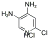 2-CHLORO-4,5-DIAMINOPYRIDINE HYDROCHLORIDE Structure