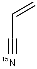 ACRYLONITRILE-15N Struktur