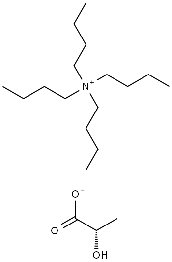 TETRA-N-BUTYLAMMONIUM L-LACTATE Struktur