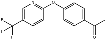1-(4-([5-(TRIFLUOROMETHYL)-2-PYRIDINYL]OXY)PHENYL)-1-ETHANONE price.