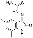 5,7-DIMETHYLISATIN, 3-THIOSEMICARBAZONE Structure