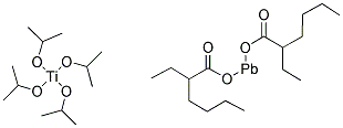 LEAD TITANIUM ETHYLHEXANO-ISOPROPOXIDE Struktur