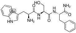 L-TRP-SER-PHE NH2 Struktur