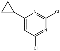2,4-dichloro-6-cyclopropylpyrimidine 結(jié)構(gòu)式