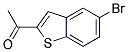 2-ACETYL-5-BROMOBENZO(B)THIOPHENE Struktur