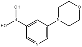 5-morpholinopyridin-3-ylboronic acid