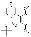 2-(2,5-DIMETHOXY-PHENYL)-PIPERAZINE-1-CARBOXYLIC ACID TERT-BUTYL ESTER