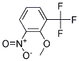2-METHOXY-3-NITROBENZOTRIFLUORIDE Structure