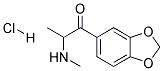 1-(benzo[d][1,3]dioxol-5-yl)-2-(methylamino)propan-1-one hydrochloride Struktur