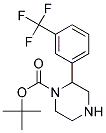2-(3-TRIFLUOROMETHYL-PHENYL)-PIPERAZINE-1-CARBOXYLIC ACID TERT-BUTYL ESTER Structure