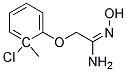 2-(2-CHLORO-2-METHYLPHENOXY)-1-(HYDROXYIMINO)ETHYLAMINE Structure