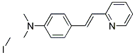 2-[4-(Dimethylamino)styryl]pyridine methiodide Struktur
