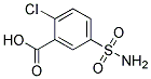 2-Chlorobenzoic Acid-5-Sulfonamide Structure
