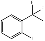 1-(1,1-Difluoroethyl)-2-iodobenzene Struktur