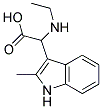 2-(ETHYLAMINO)-2-(2-METHYL-1H-INDOL-3-YL)ACETIC ACID Struktur