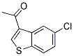 1-(5-CHLOROBENZO[B]THIOPHEN-3-YL)ETHANONE Structure