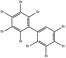 2,2',3,3',4,4',5,5',6-九溴聯(lián)苯 結(jié)構(gòu)式